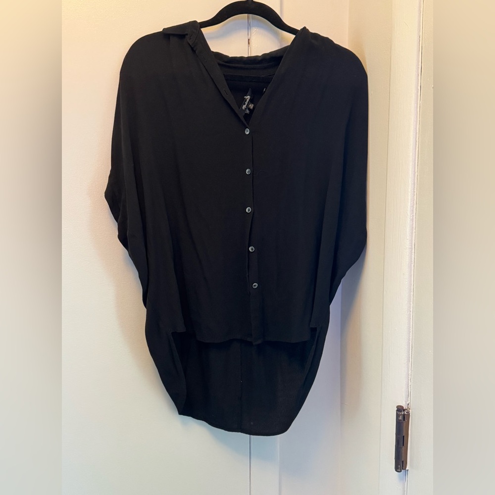 Madewell Women's Central Drapey Shirt NWOT - Picture 2 of 5